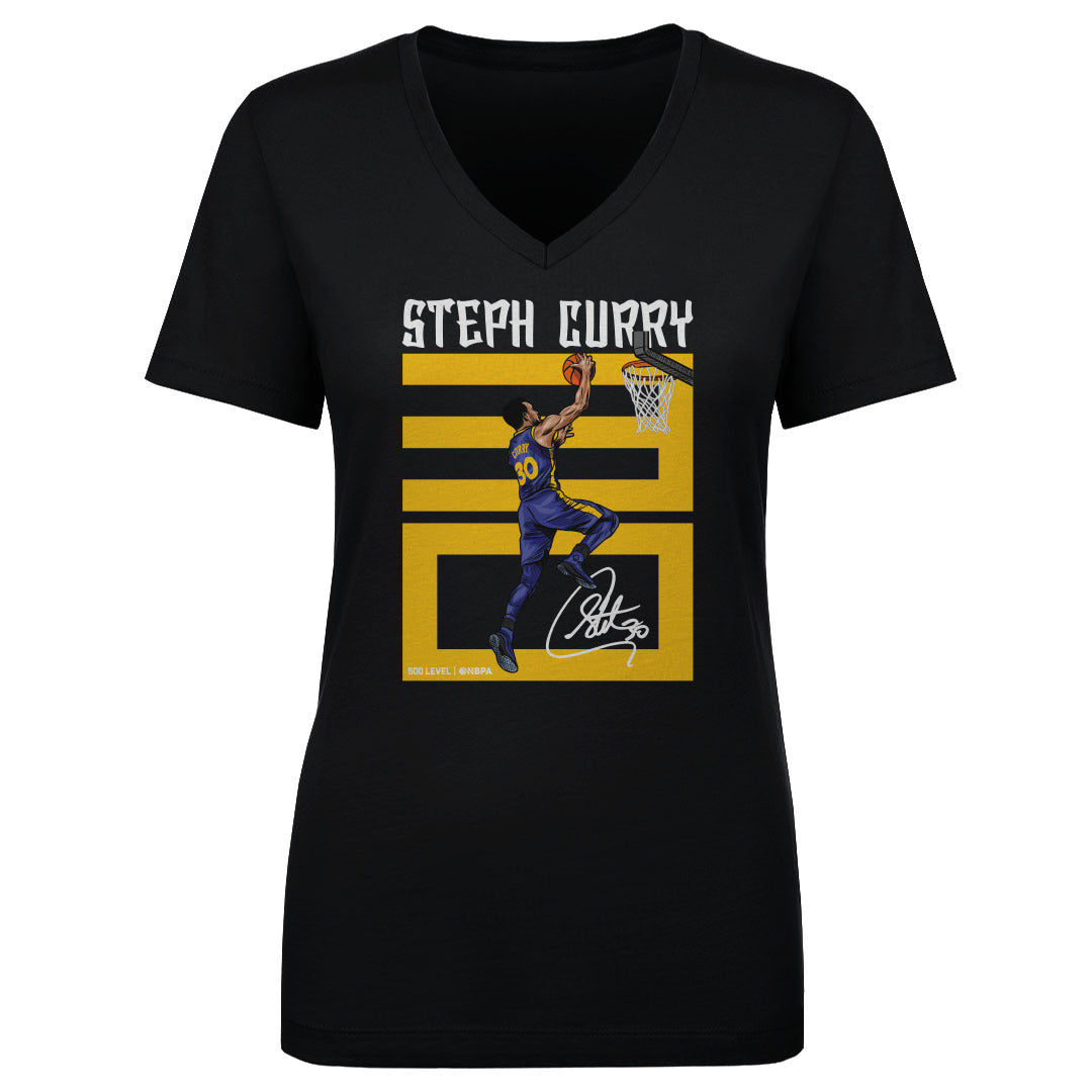 Steph Curry Women's V-Neck T-Shirt | 500 LEVEL