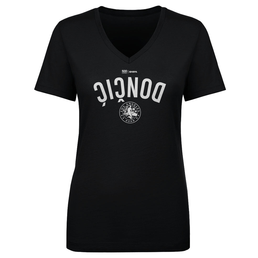 Luka Doncic Women's V-Neck T-Shirt | 500 LEVEL