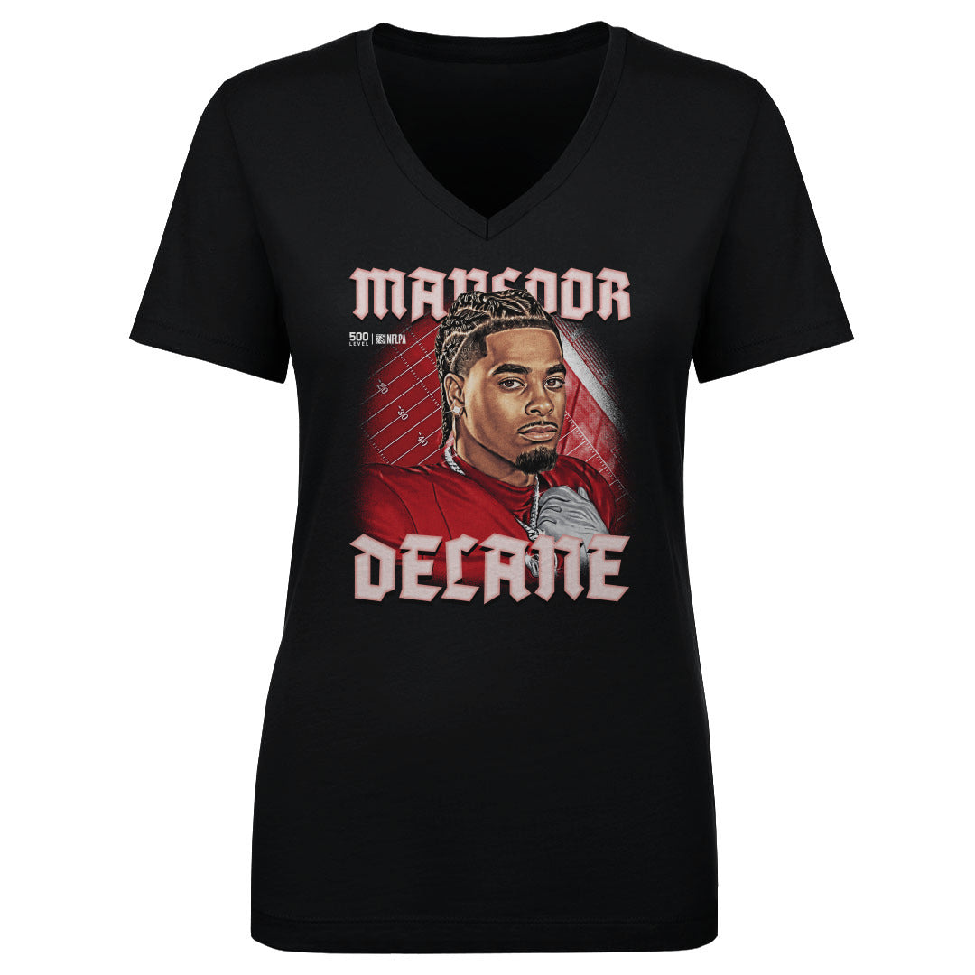 Mansoor Delane Women's V-Neck T-Shirt | 500 LEVEL