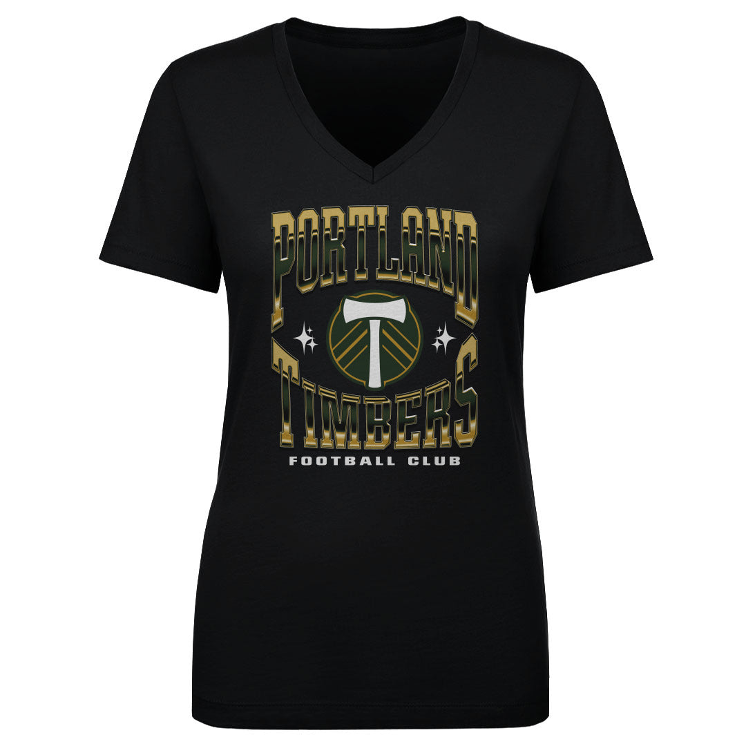 Portland Timbers Women's V-Neck T-Shirt | 500 LEVEL