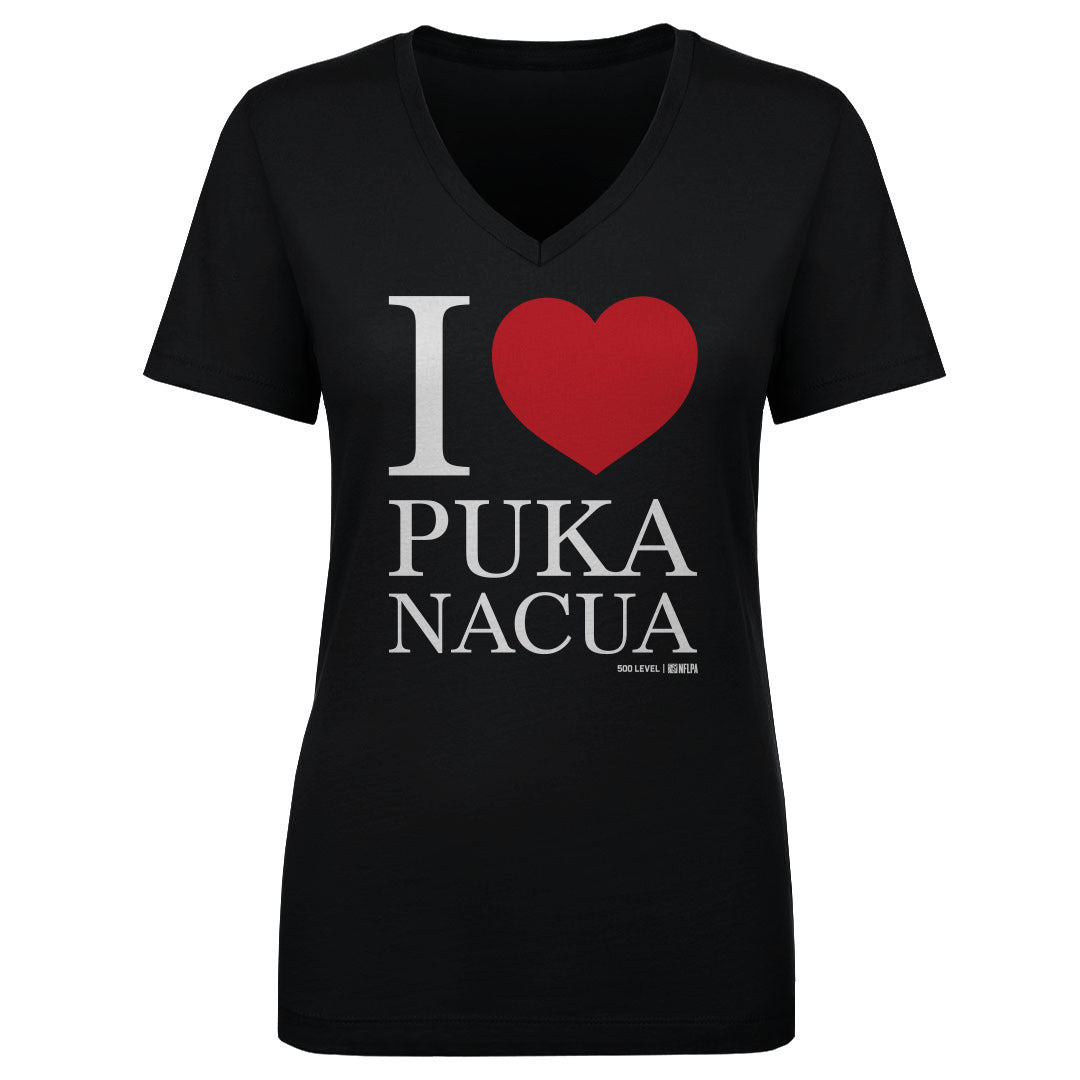 Puka Nacua Women's V-Neck T-Shirt | 500 LEVEL