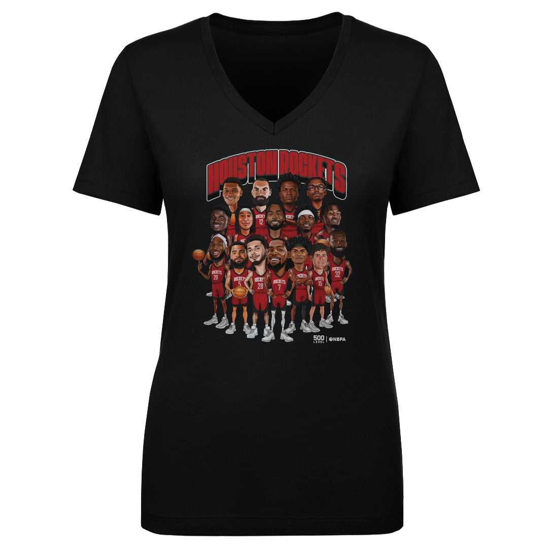 Houston Rockets Women's V-Neck T-Shirt | 500 LEVEL