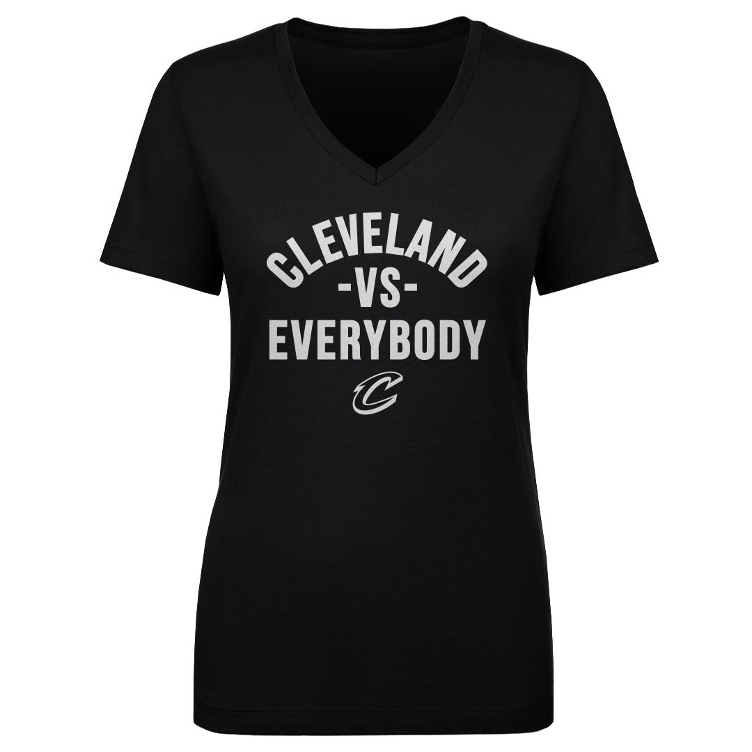 Cleveland Cavaliers Women's V-Neck T-Shirt | 500 LEVEL