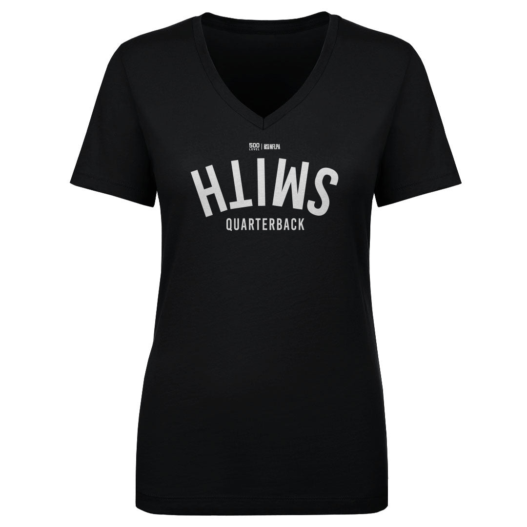 Geno Smith Women's V-Neck T-Shirt | 500 LEVEL