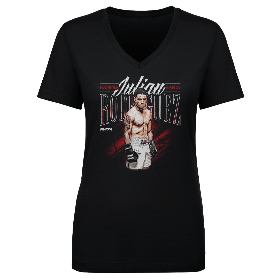 Julian Rodriguez Women's V-Neck T-Shirt | 500 LEVEL