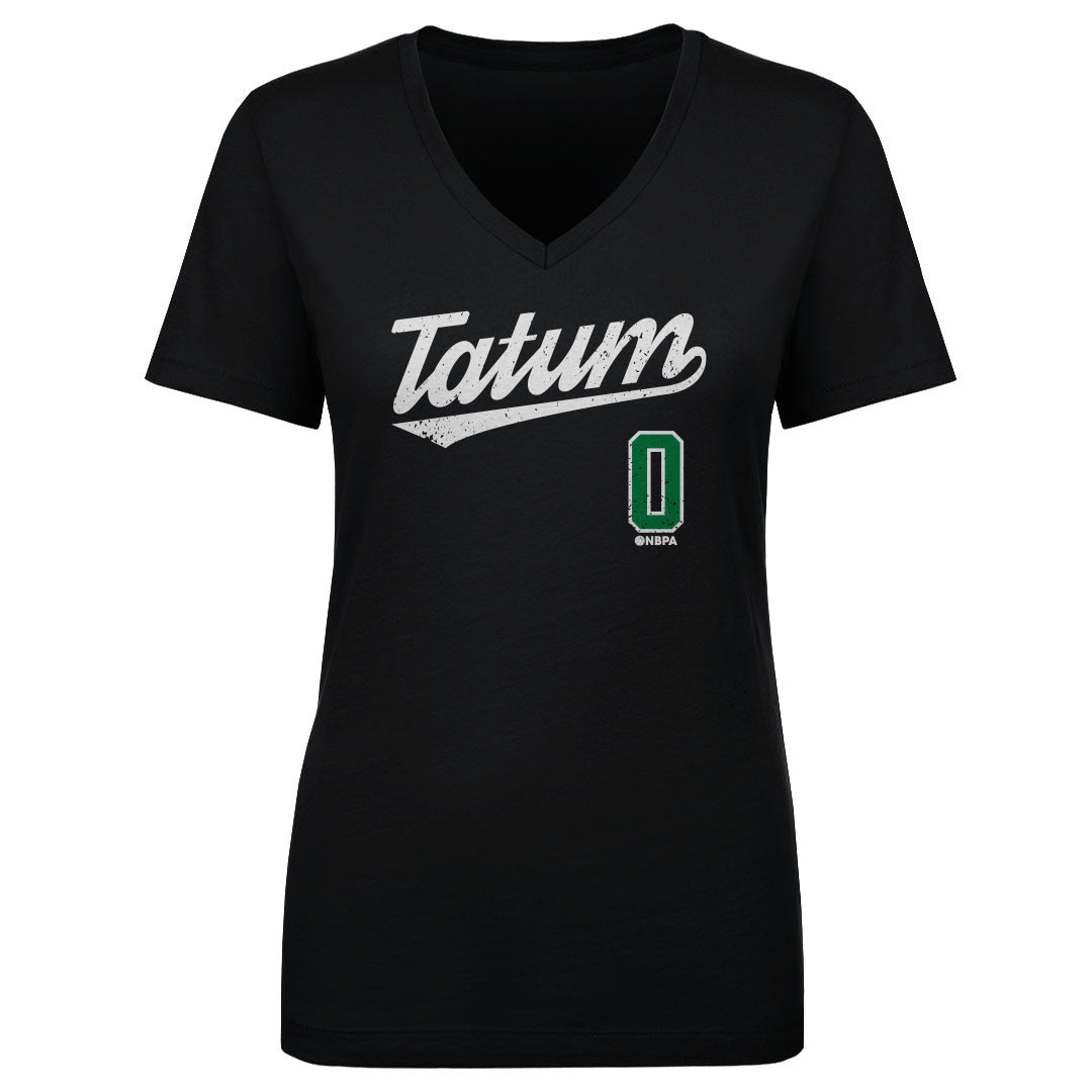 Jayson Tatum Women's V-Neck T-Shirt | 500 LEVEL