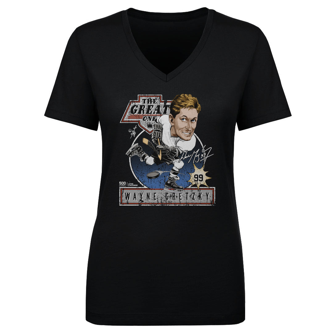 Wayne Gretzky Women's V-Neck T-Shirt | 500 LEVEL