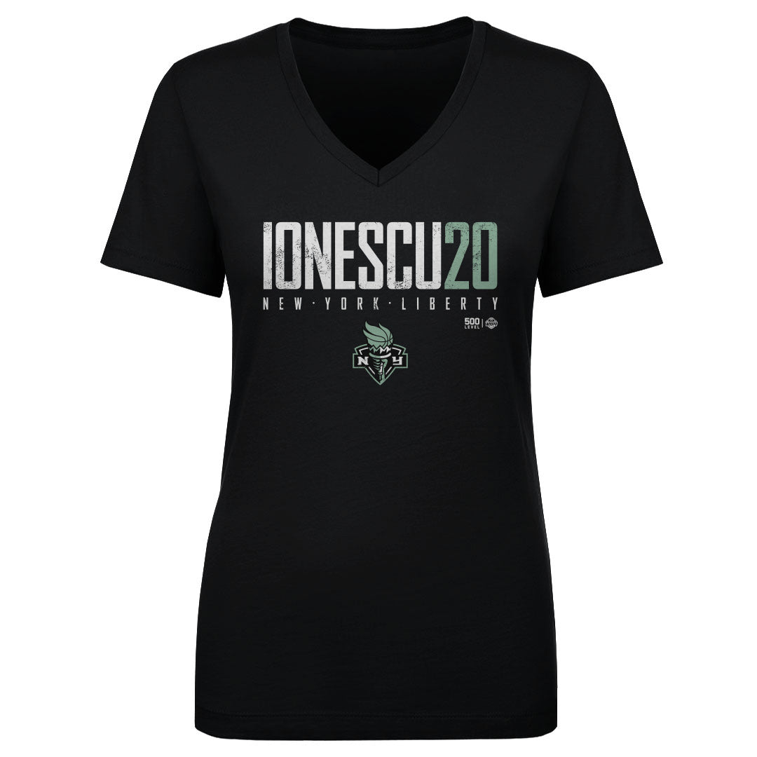 Sabrina Ionescu Women's V-Neck T-Shirt | 500 LEVEL