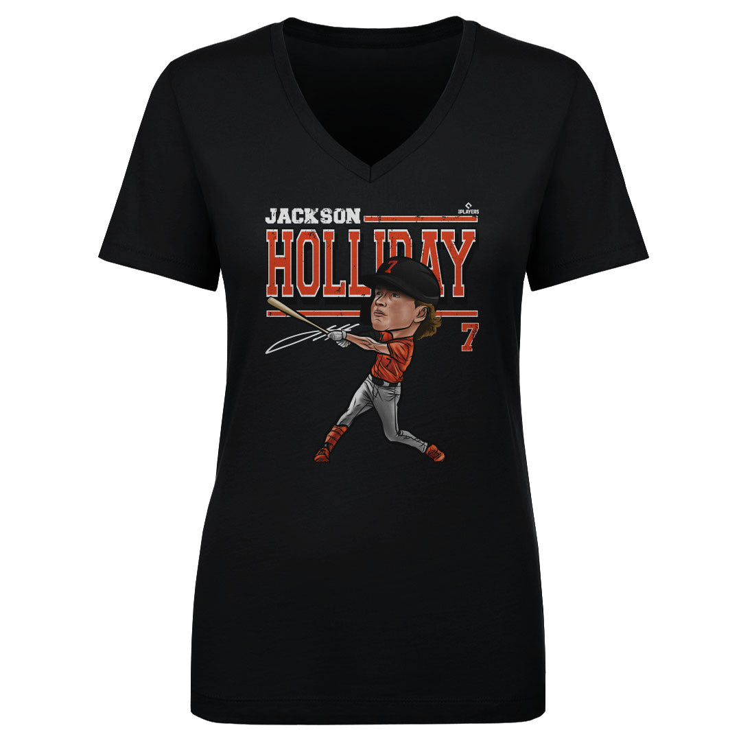 Jackson Holliday Women's V-Neck T-Shirt | 500 LEVEL