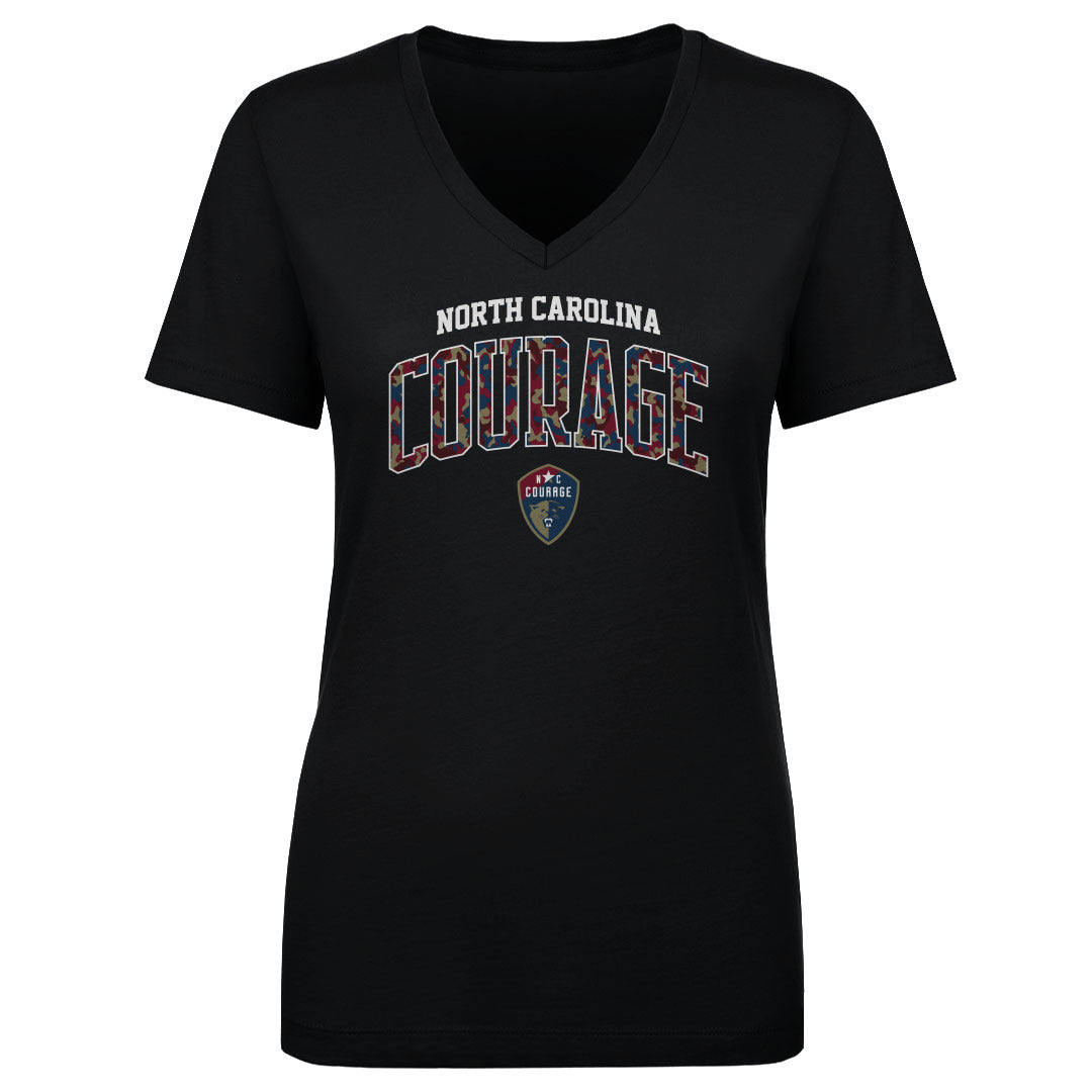 North Carolina Courage Women's V-Neck T-Shirt | 500 LEVEL