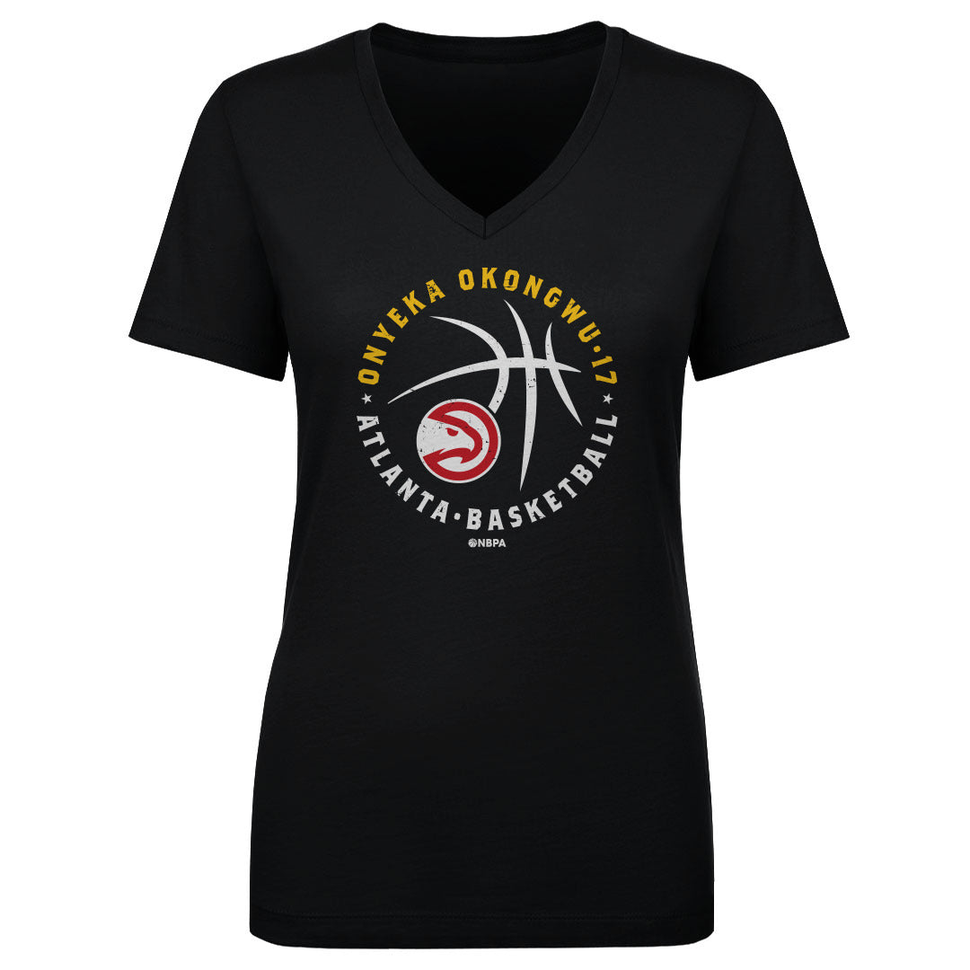 Onyeka Okongwu Women's V-Neck T-Shirt | 500 LEVEL