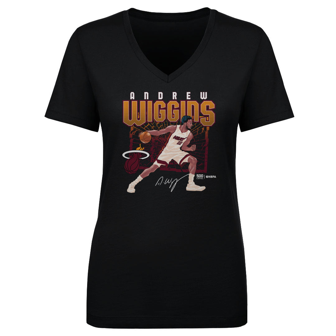 Andrew Wiggins Women's V-Neck T-Shirt | 500 LEVEL