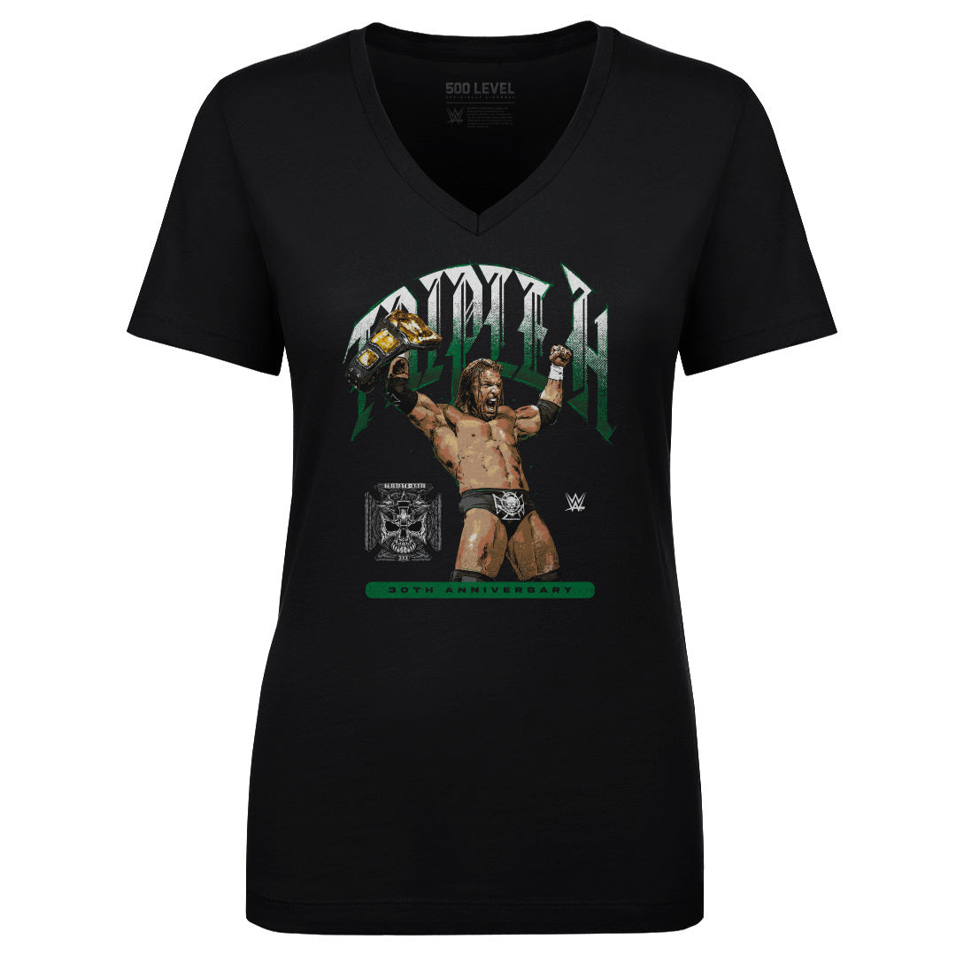 Triple H Women's V-Neck T-Shirt | 500 LEVEL