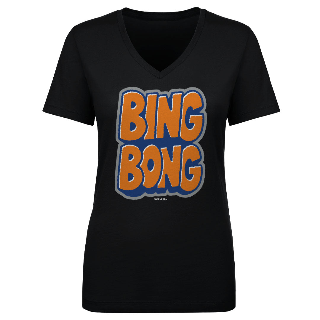 New York Basketball Women's V-Neck T-Shirt | 500 LEVEL