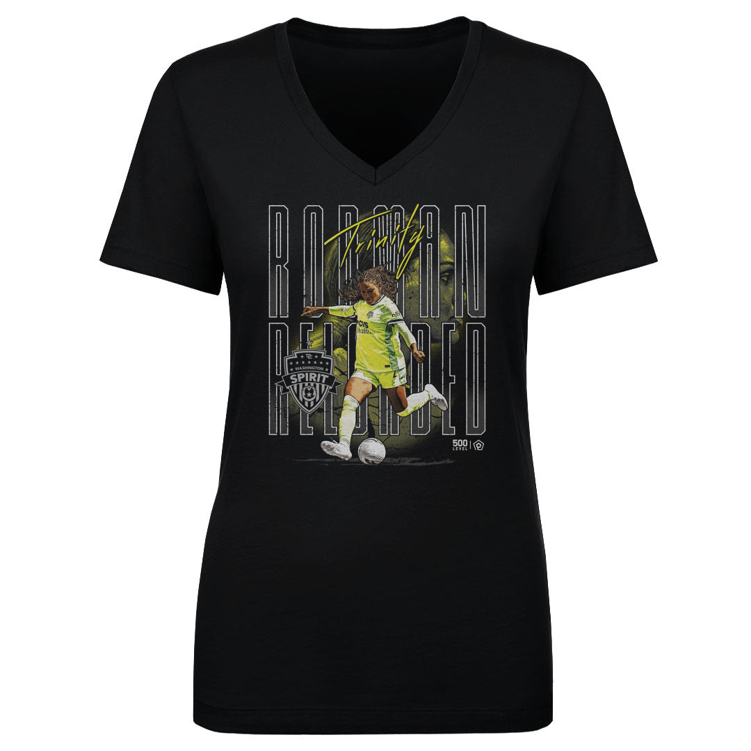 Trinity Rodman Women's V-Neck T-Shirt | 500 LEVEL