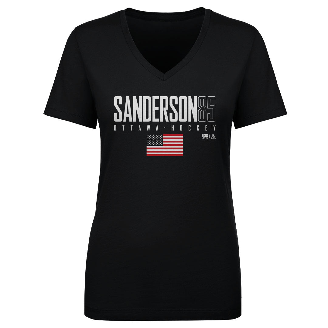 Jake Sanderson Women's V-Neck T-Shirt | 500 LEVEL
