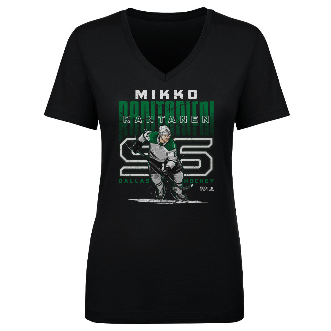 Mikko Rantanen Women's V-Neck T-Shirt | 500 LEVEL