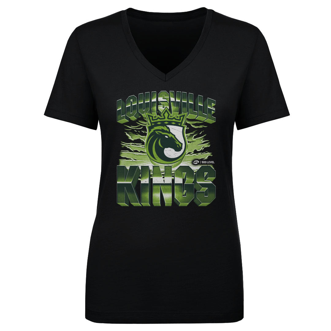 Louisville Kings Women's V-Neck T-Shirt | 500 LEVEL