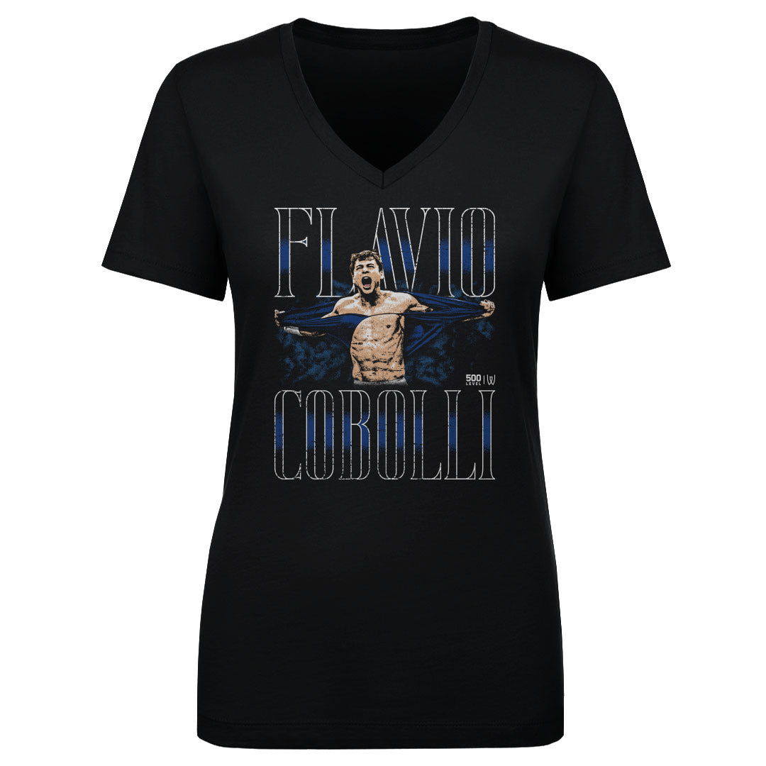 Flavio Cobolli Women's V-Neck T-Shirt | 500 LEVEL