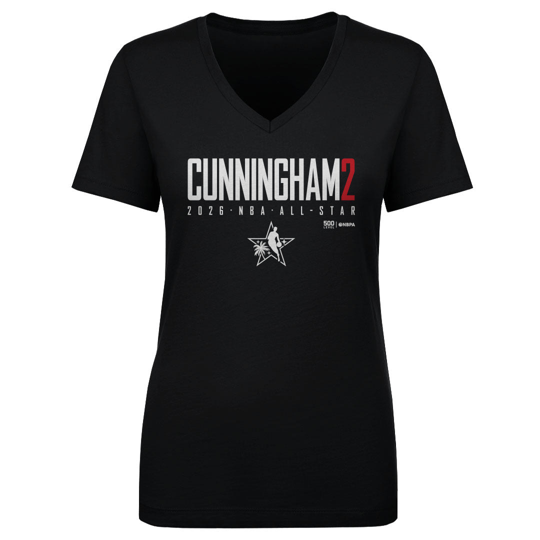 Cade Cunningham Women's V-Neck T-Shirt | 500 LEVEL