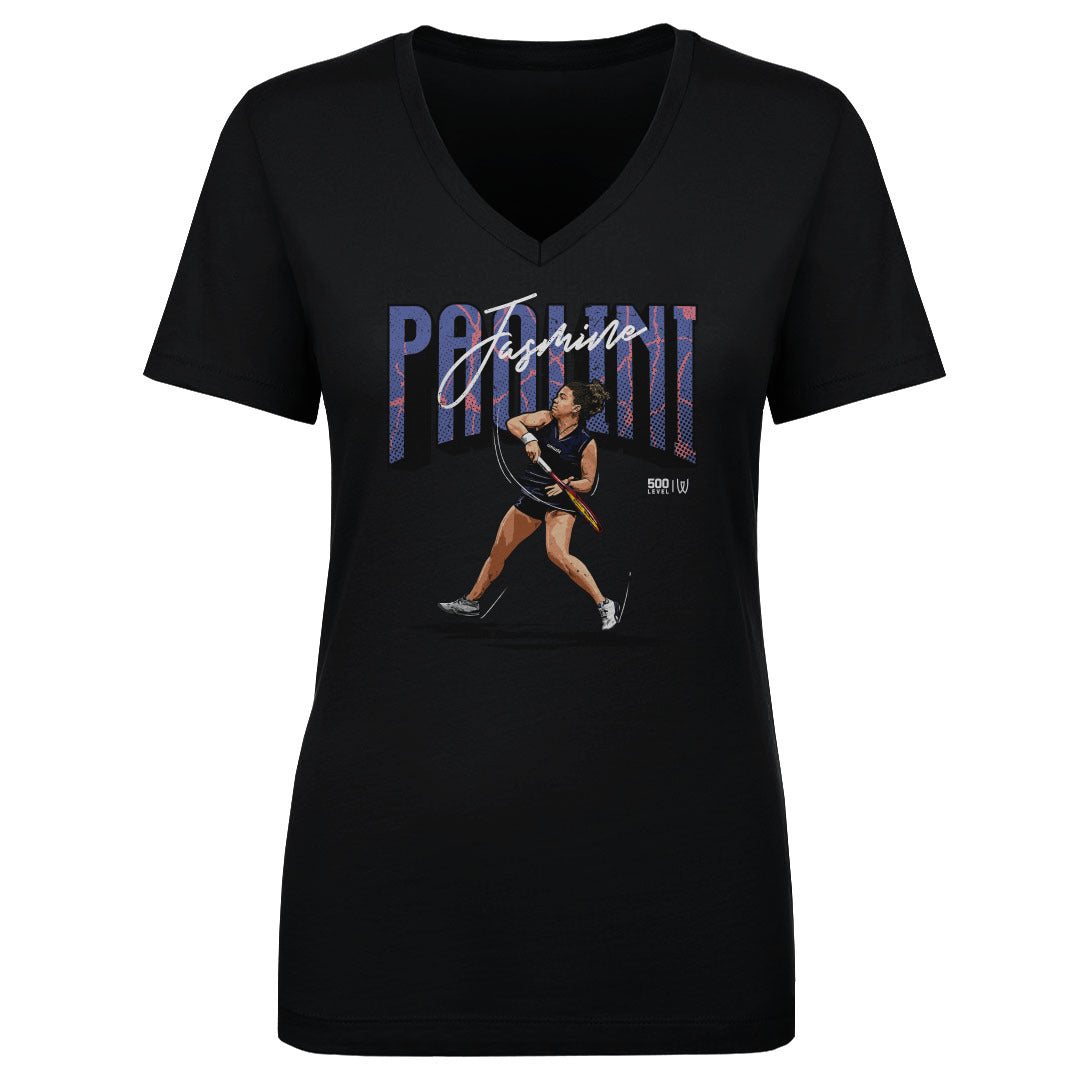 Jasmine Paolini Women's V-Neck T-Shirt | 500 LEVEL