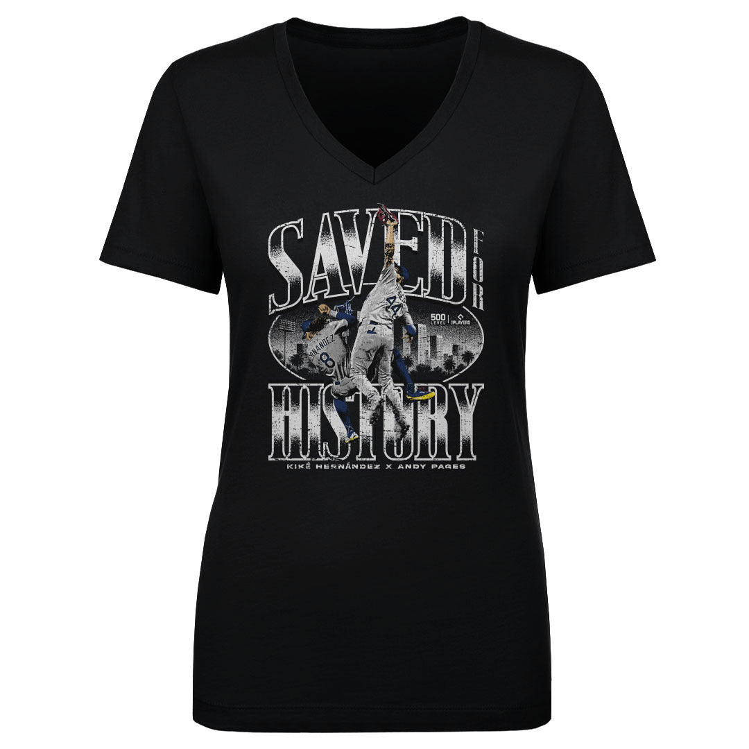Andy Pages Women's V-Neck T-Shirt | 500 LEVEL