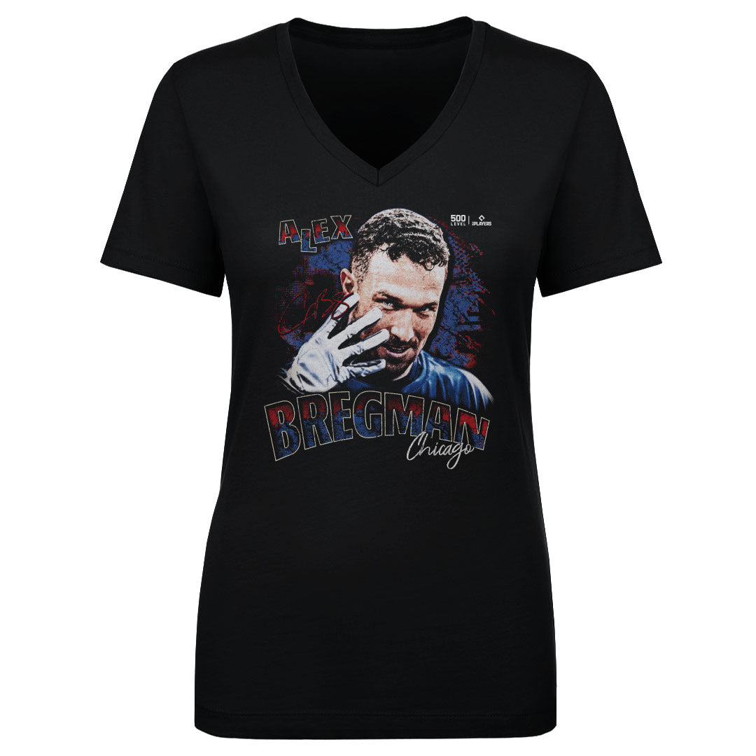 Alex Bregman Women's V-Neck T-Shirt | 500 LEVEL