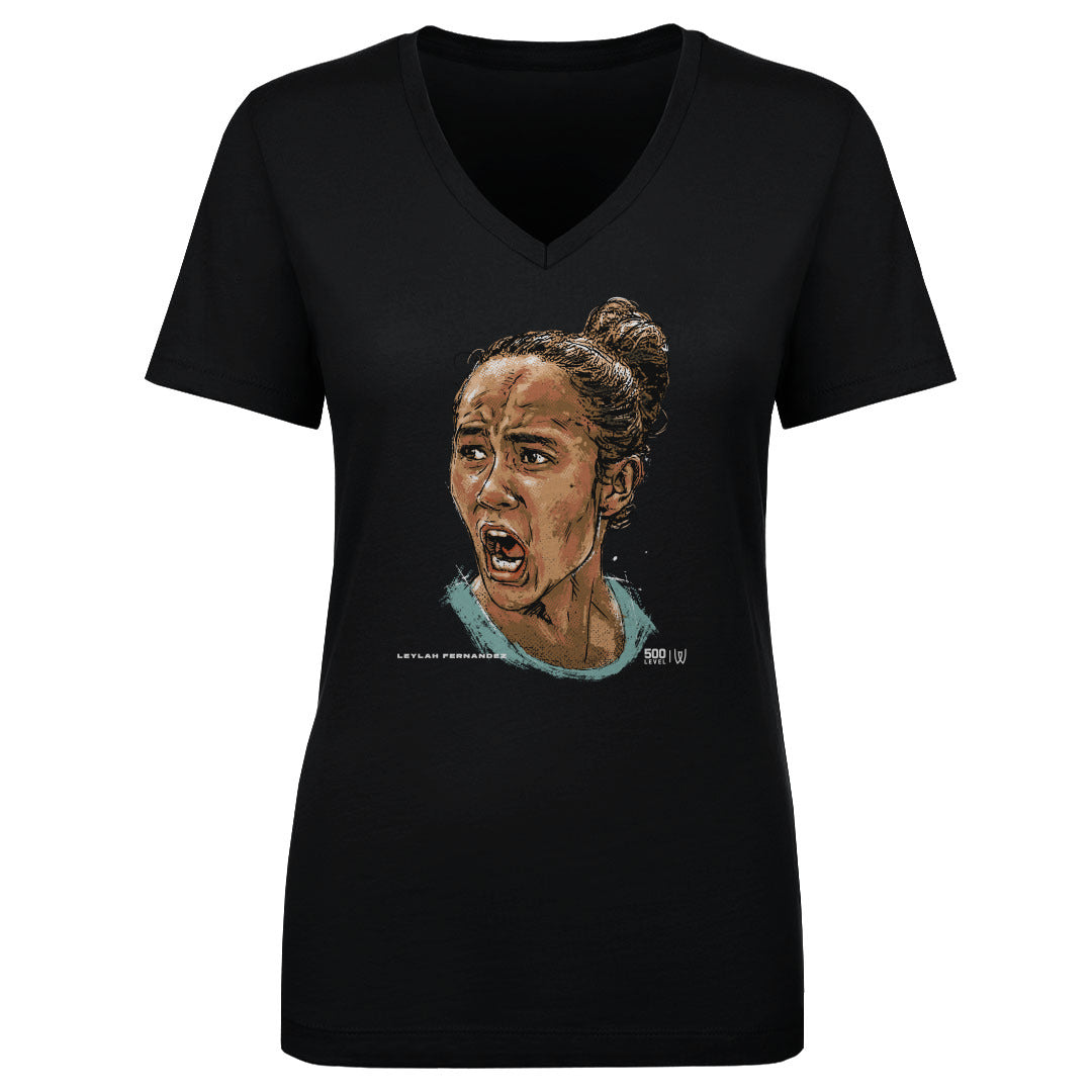 Leylah Fernandez Women's V-Neck T-Shirt | 500 LEVEL