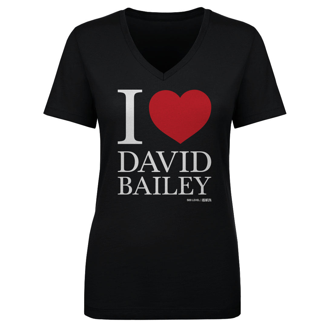 David Bailey Women's V-Neck T-Shirt | 500 LEVEL