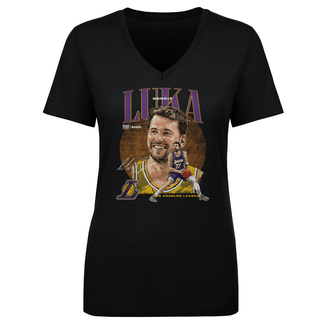 Luka Doncic Women's V-Neck T-Shirt | 500 LEVEL