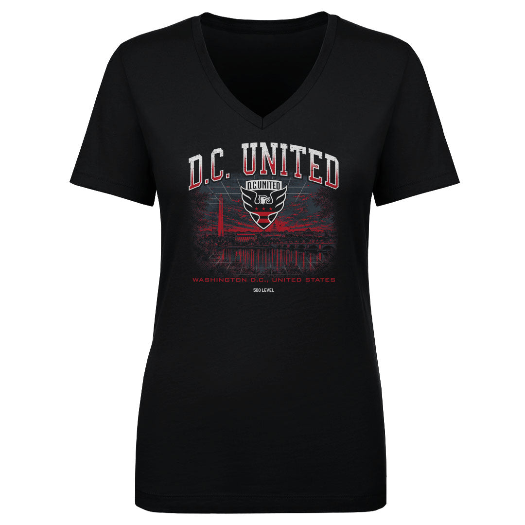 D.C. United Women's V-Neck T-Shirt | 500 LEVEL