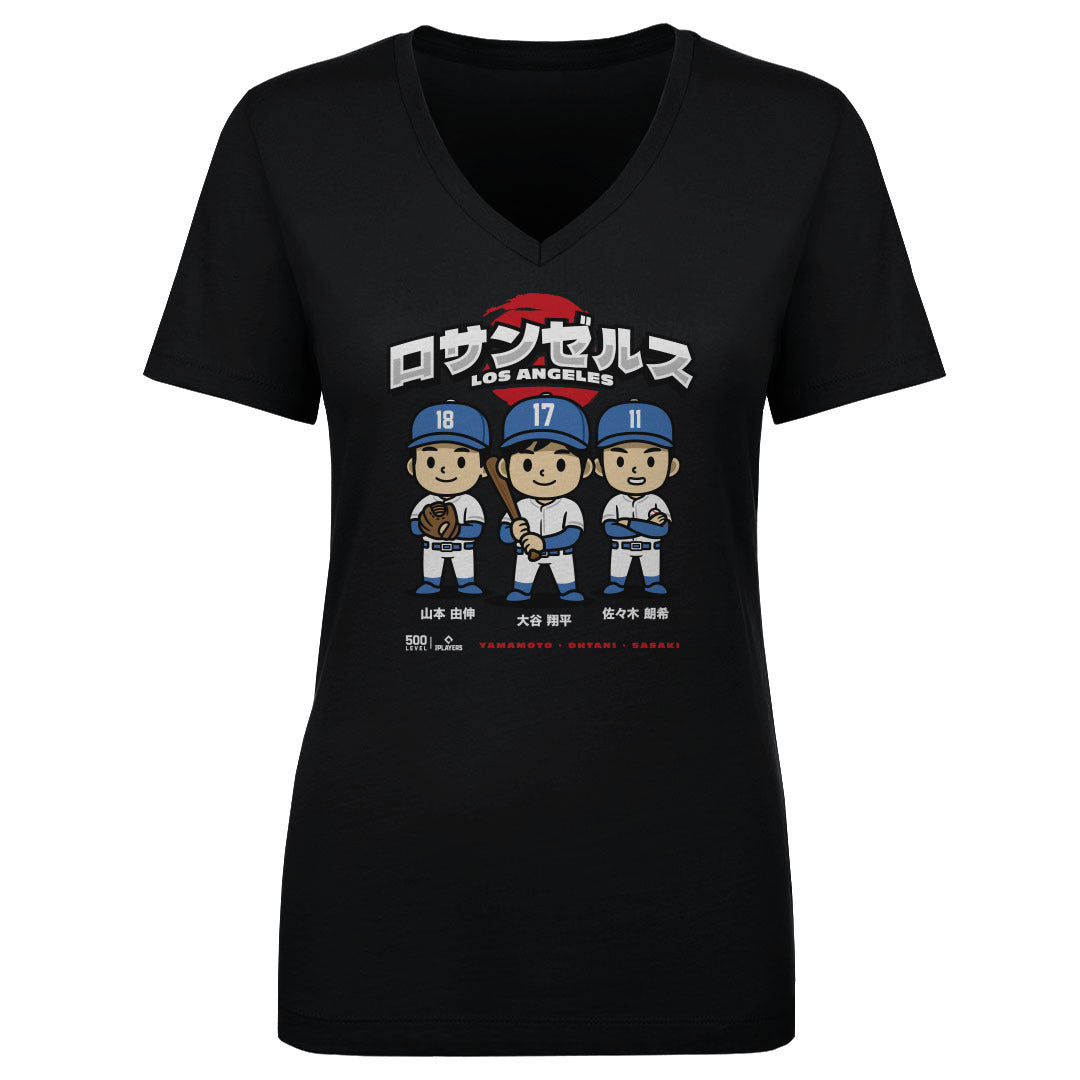 Shohei Ohtani Women's V-Neck T-Shirt | 500 LEVEL