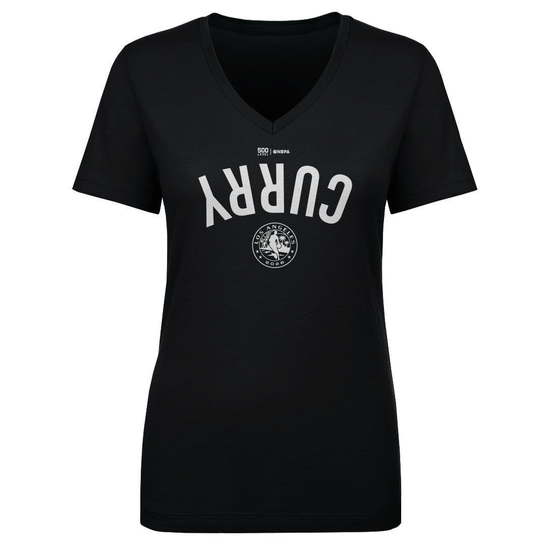 Steph Curry Women's V-Neck T-Shirt | 500 LEVEL