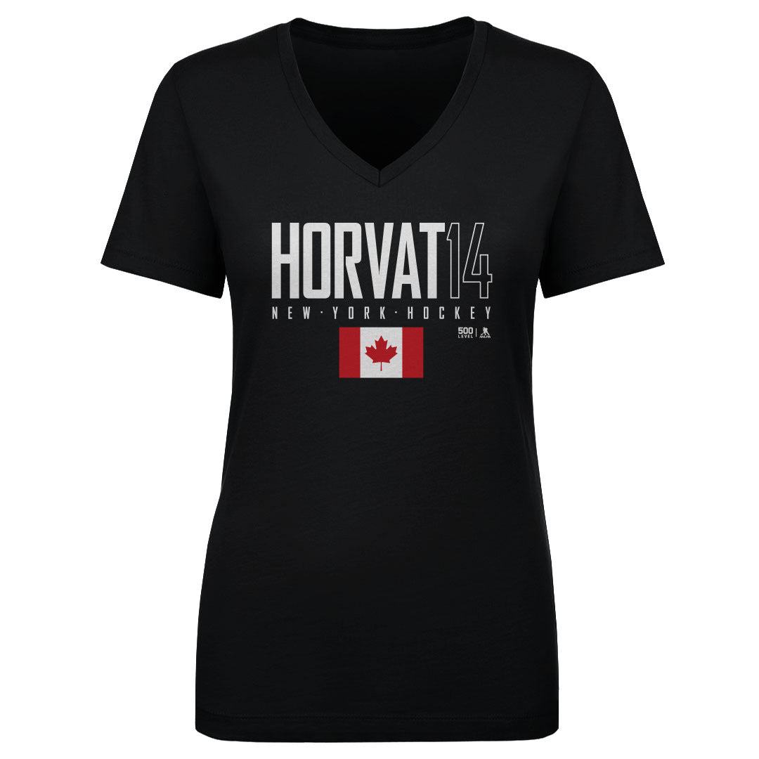 Bo Horvat Women's V-Neck T-Shirt | 500 LEVEL
