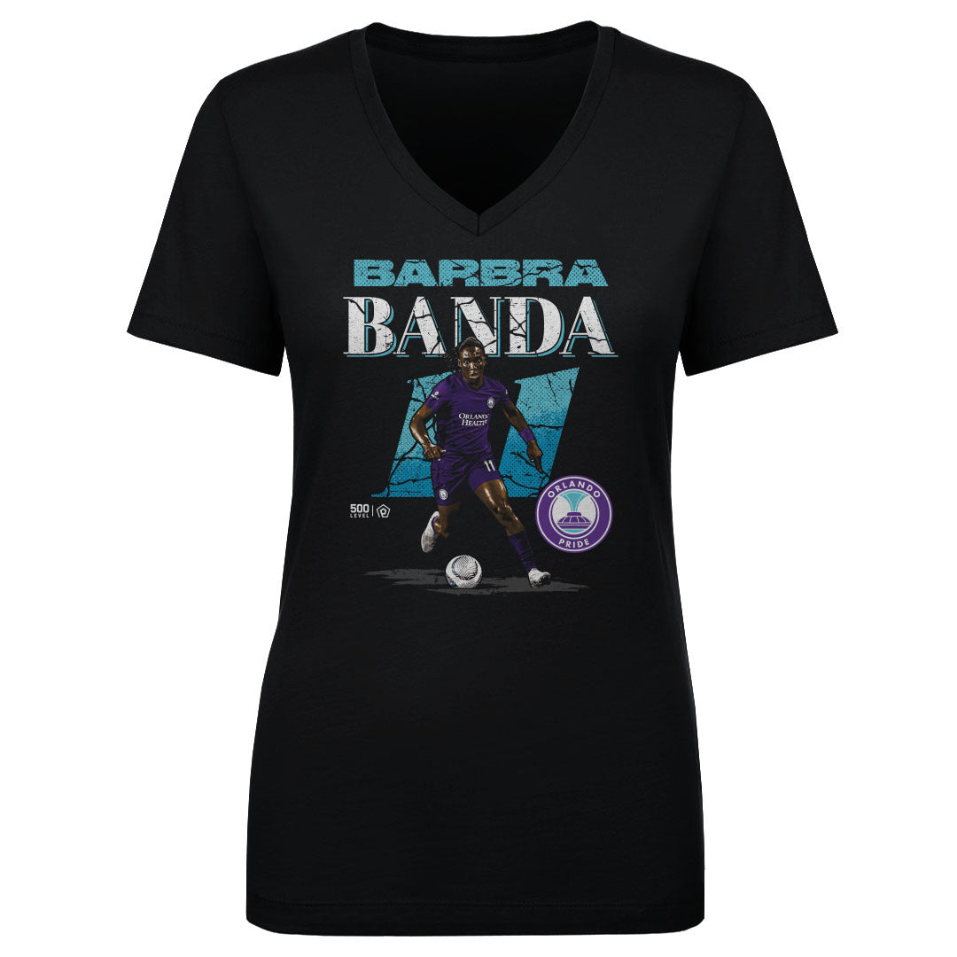Barbra Banda Women's V-Neck T-Shirt | 500 LEVEL