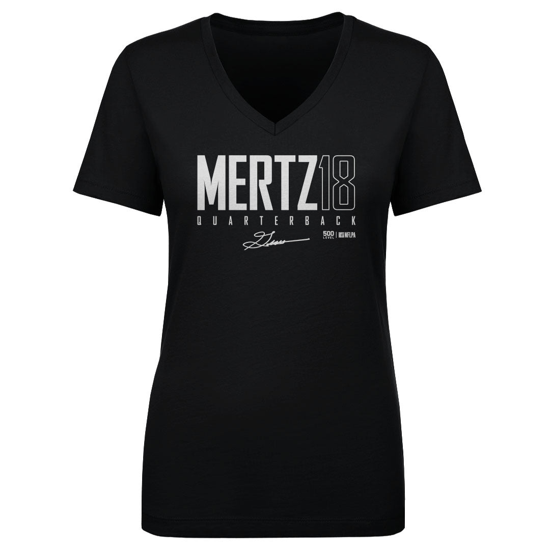 Graham Mertz Women's V-Neck T-Shirt | 500 LEVEL