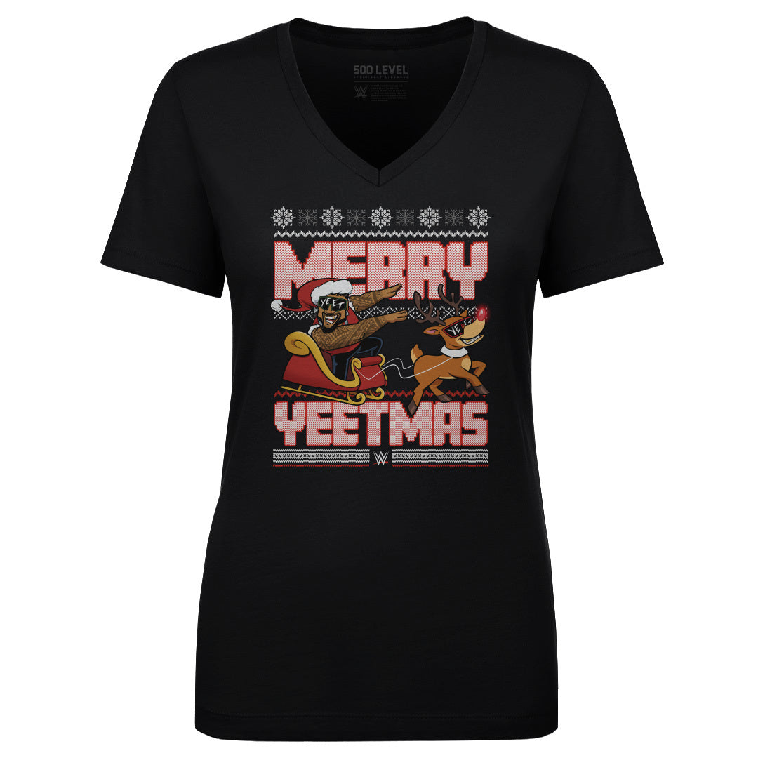 Jey Uso Women's V-Neck T-Shirt | 500 LEVEL
