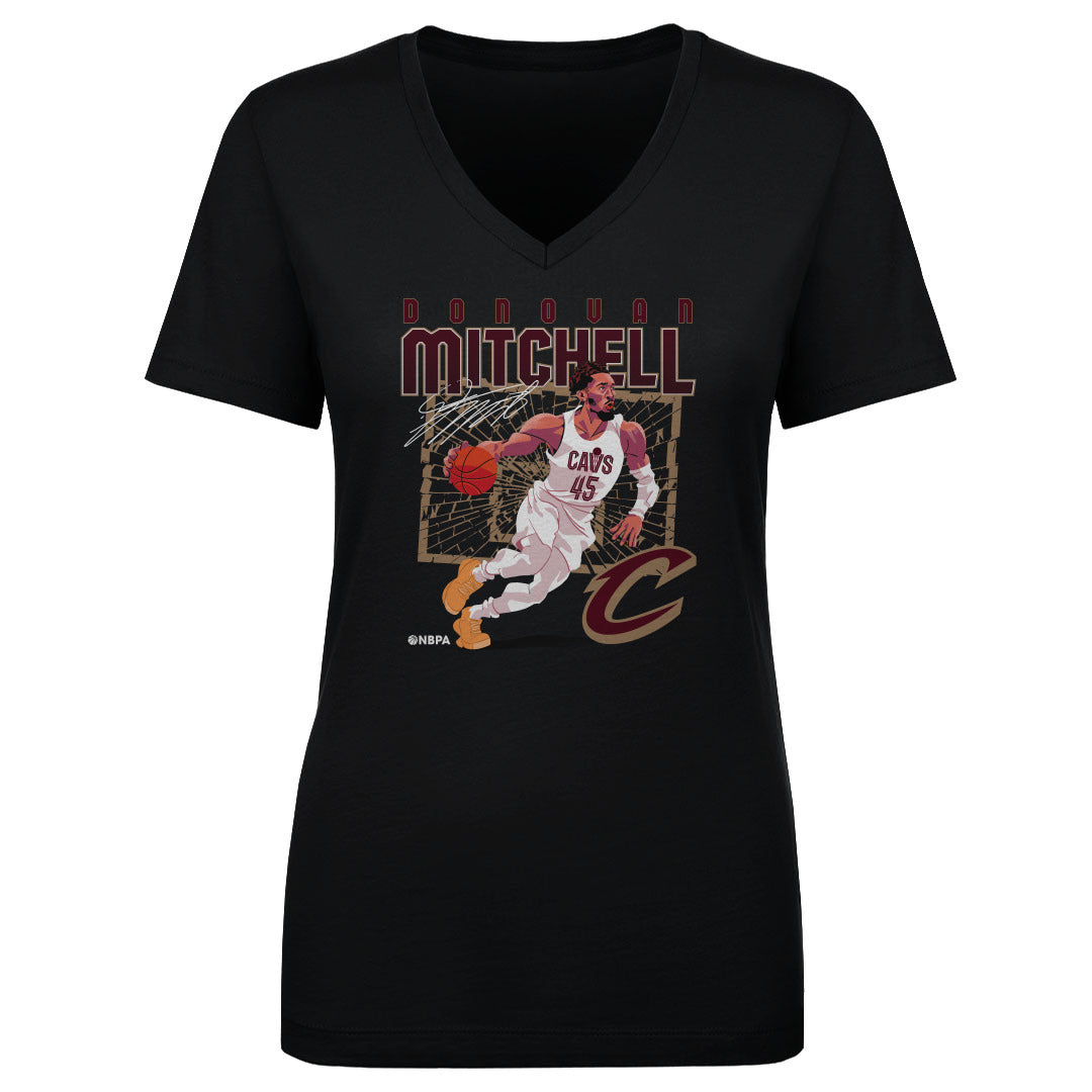 Donovan Mitchell Women's V-Neck T-Shirt | 500 LEVEL