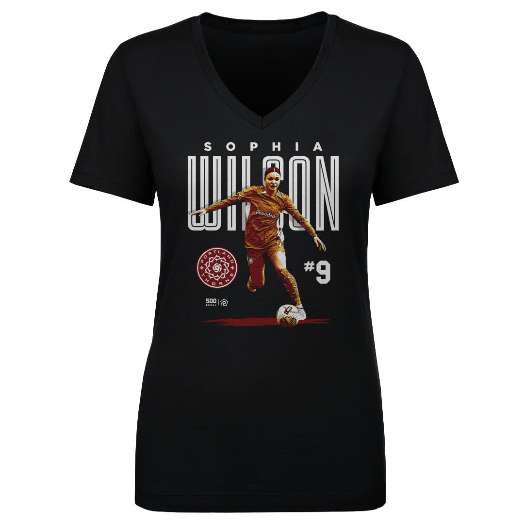 Sophia Wilson Women's V-Neck T-Shirt | 500 LEVEL