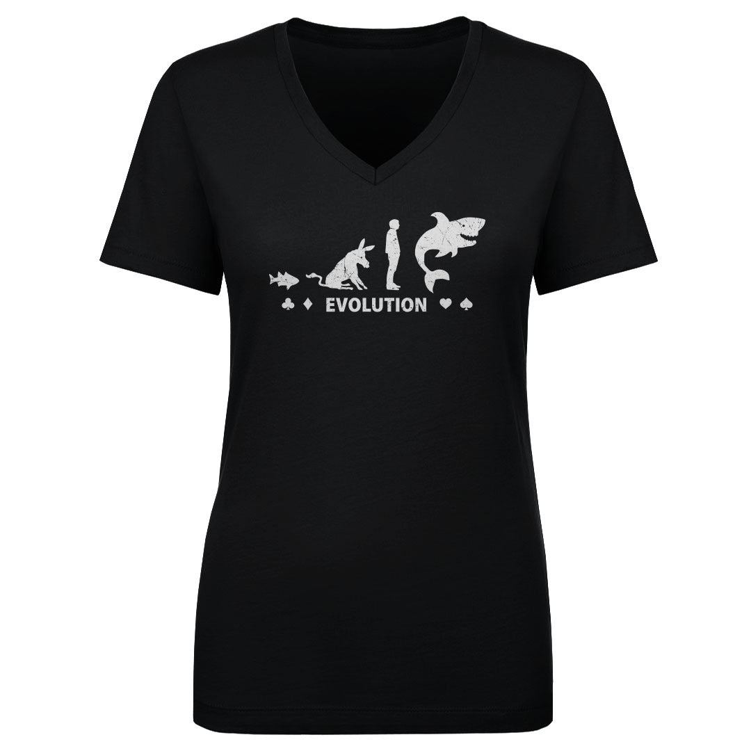 Poker Women's V-Neck T-Shirt | 500 LEVEL
