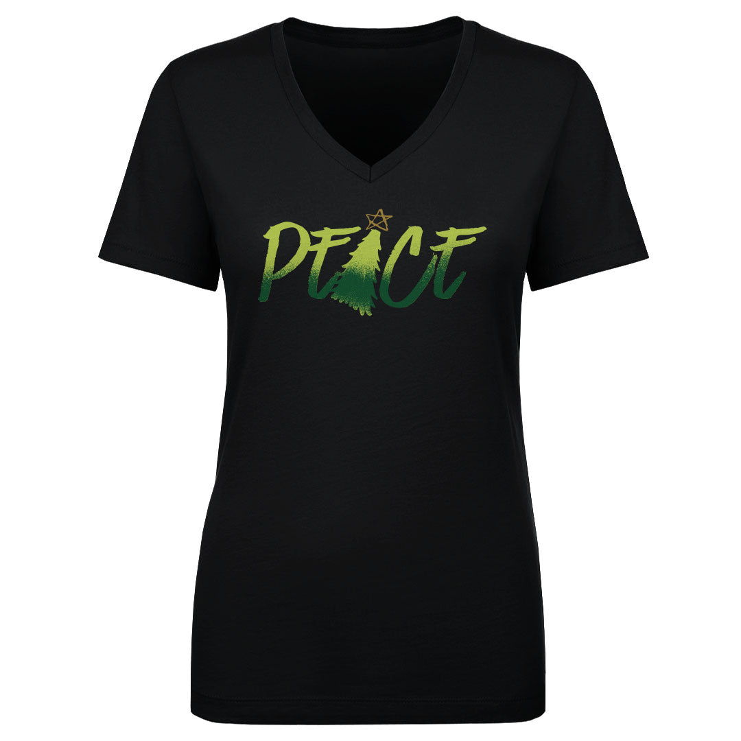 Christmas Women's V-Neck T-Shirt | 500 LEVEL