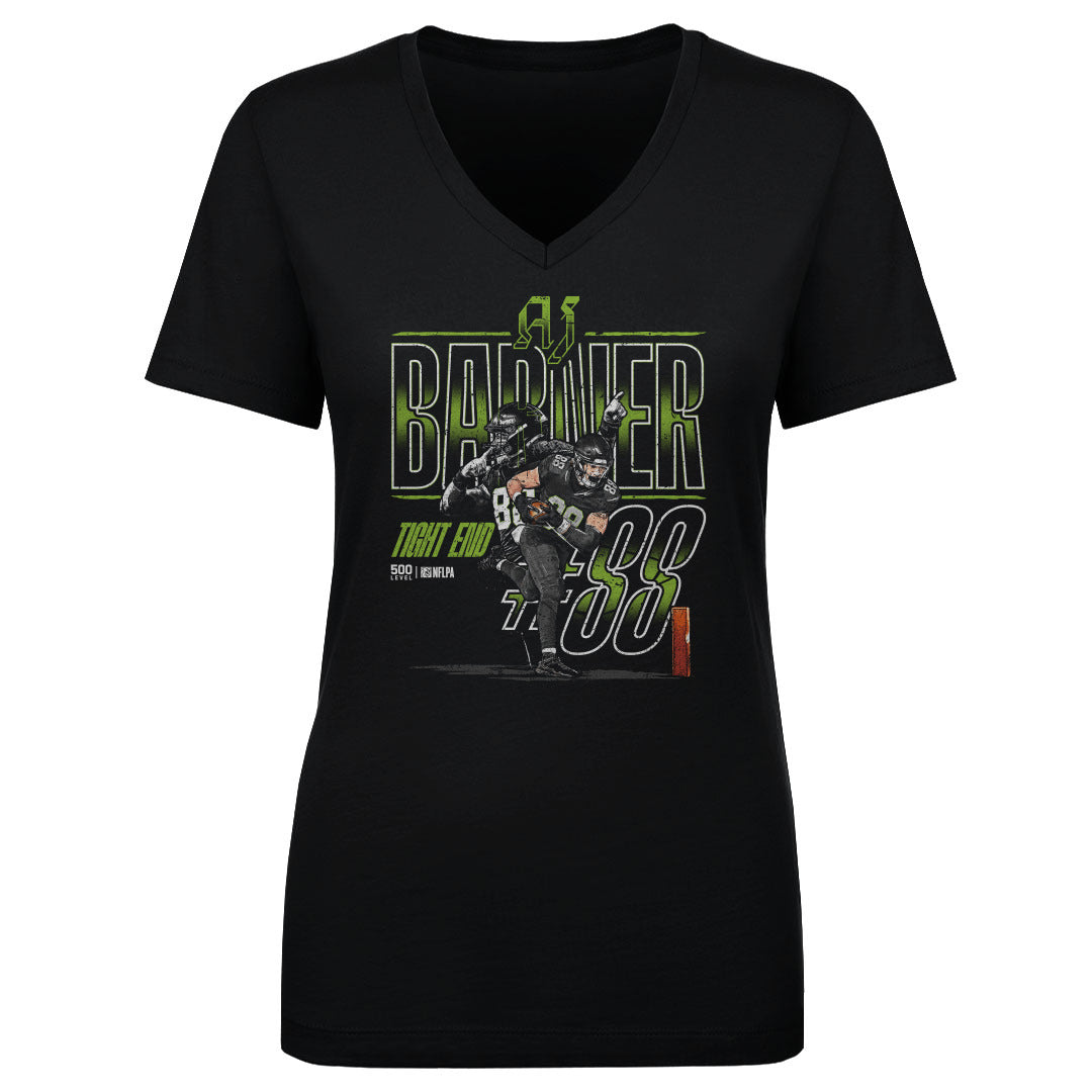 AJ Barner Women's V-Neck T-Shirt | 500 LEVEL