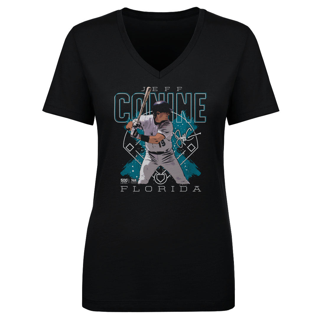 Jeff Conine Women's V-Neck T-Shirt | 500 LEVEL