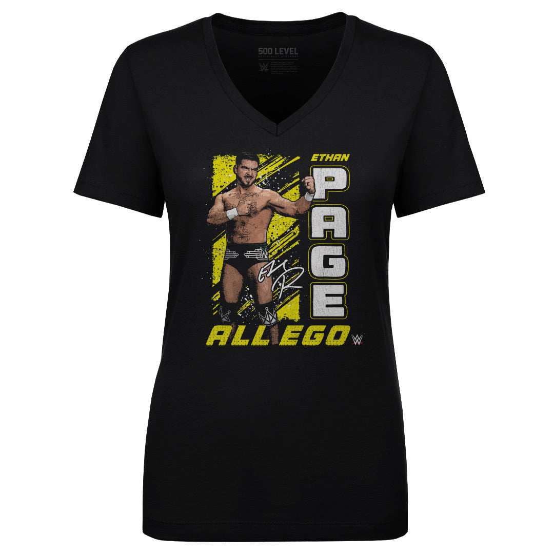 Ethan Page Women's V-Neck T-Shirt | 500 LEVEL
