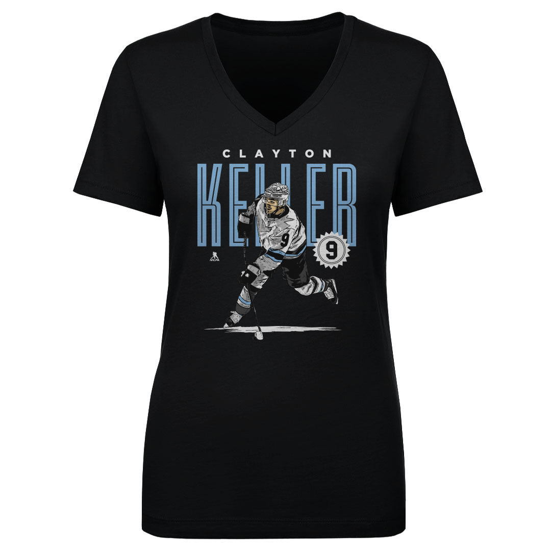 Clayton Keller Women's V-Neck T-Shirt | 500 LEVEL