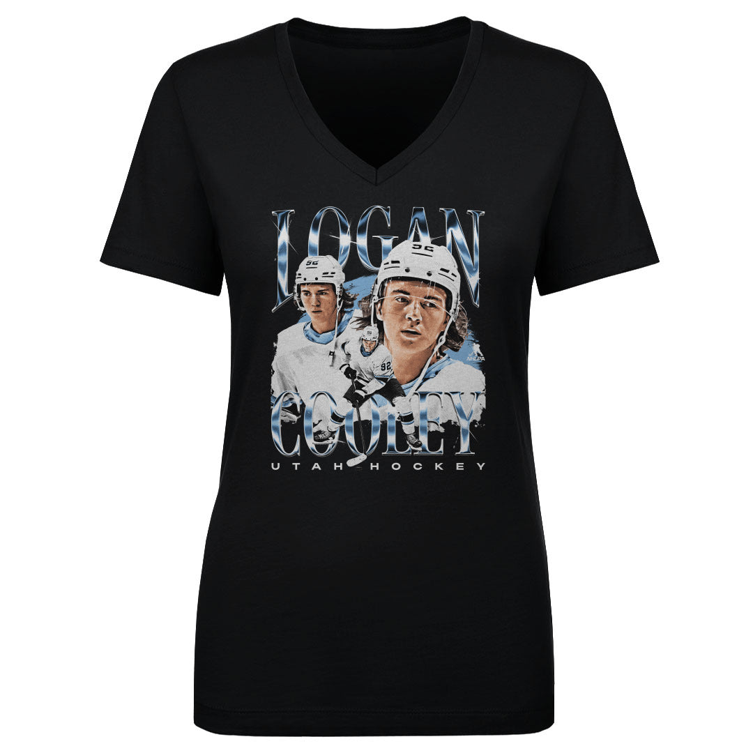 Logan Cooley Women's V-Neck T-Shirt | 500 LEVEL