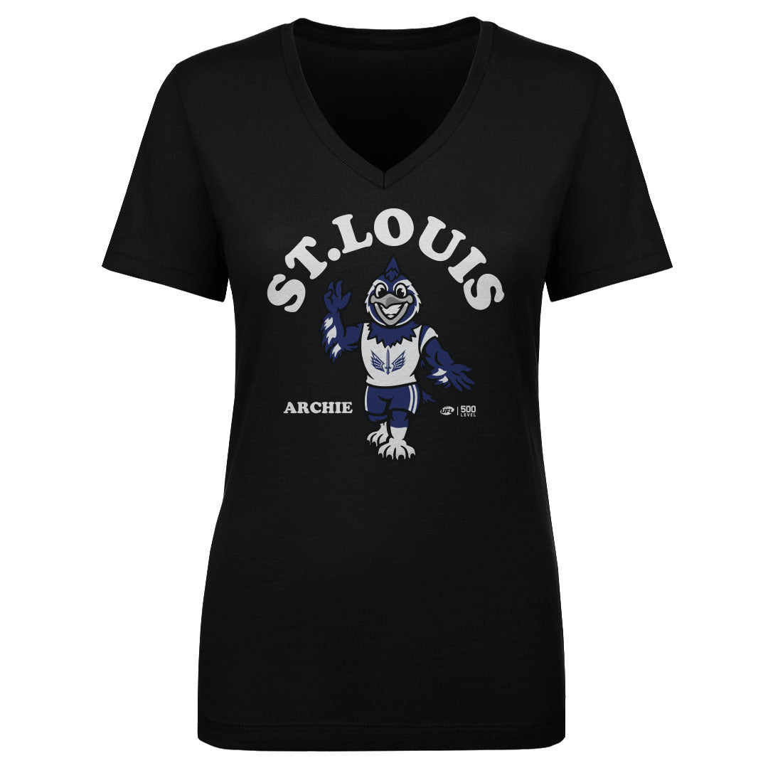 St. Louis Battlehawks Women's V-Neck T-Shirt | 500 LEVEL