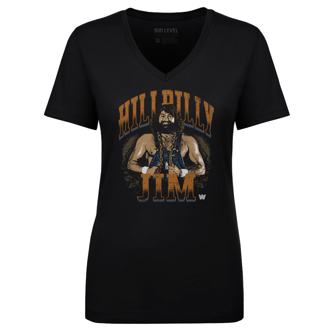 Hillbilly Jim Women's V-Neck T-Shirt | 500 LEVEL