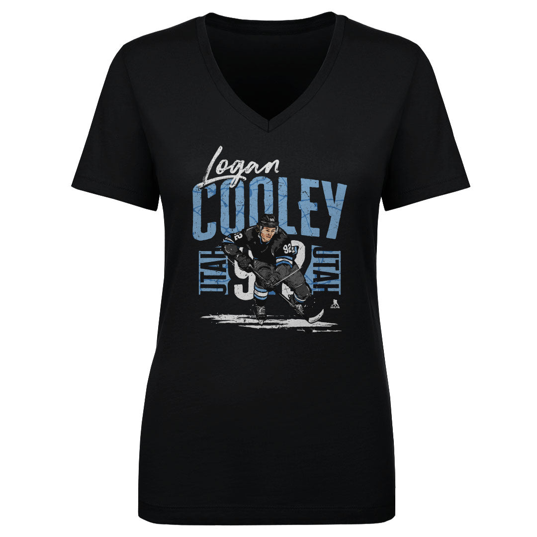 Logan Cooley Women's V-Neck T-Shirt | 500 LEVEL