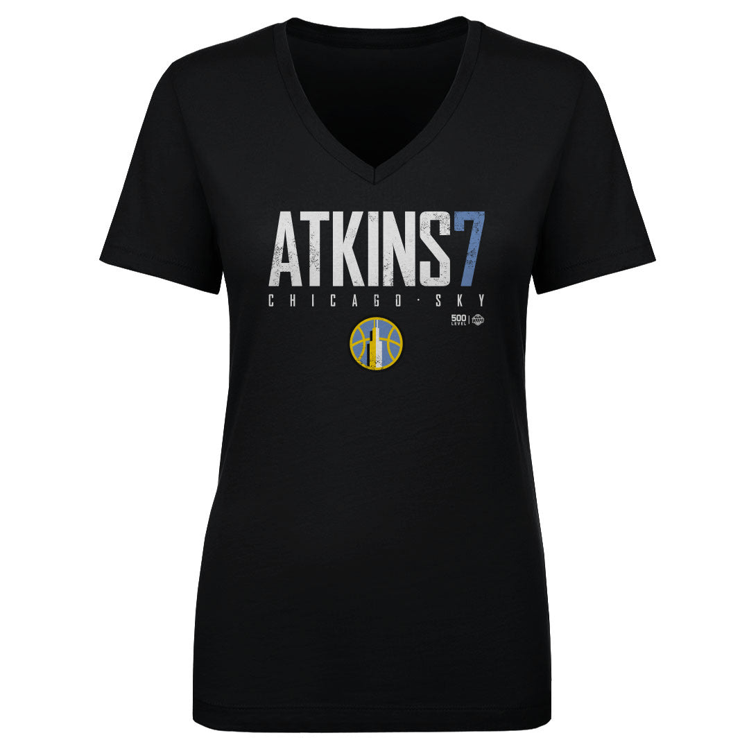 Ariel Atkins Women's V-Neck T-Shirt | 500 LEVEL
